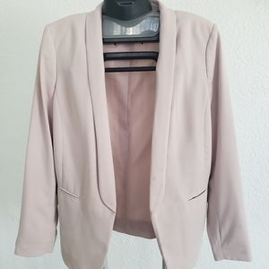 Pastel Pink Jacket Blazer